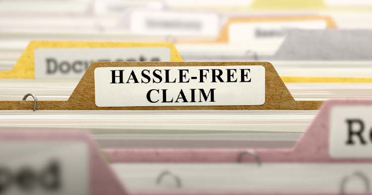 Hassle-free-claim